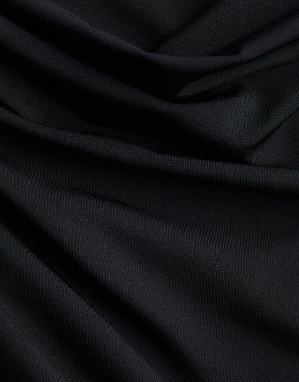 Off-the-shoulder top ribbed top