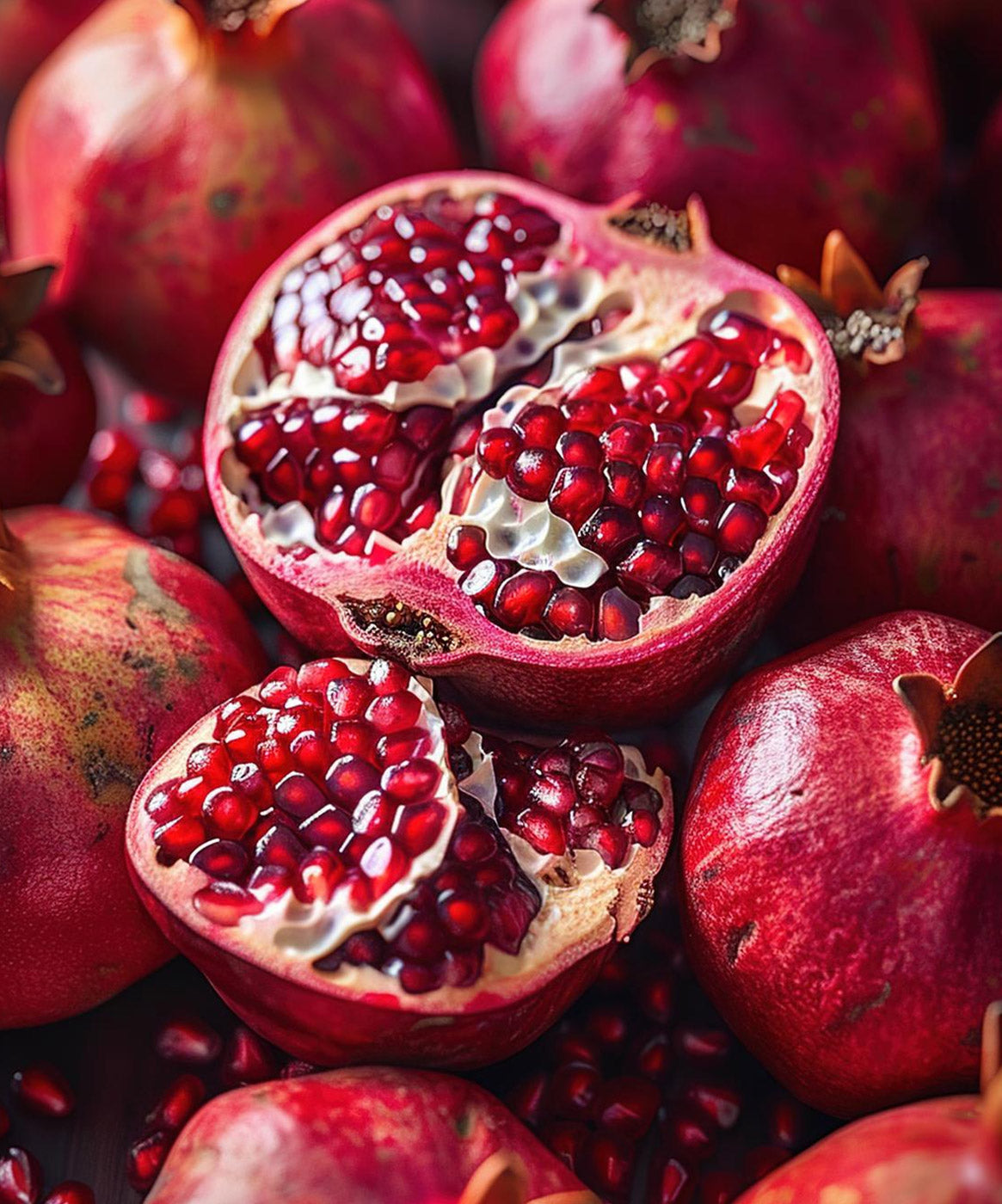 Organic Red Pomegranates 1kg