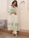Thread Work Pure Cotton Suit Set