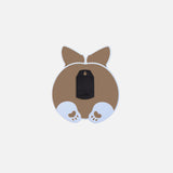 Wood Battery Operated Wall Clock