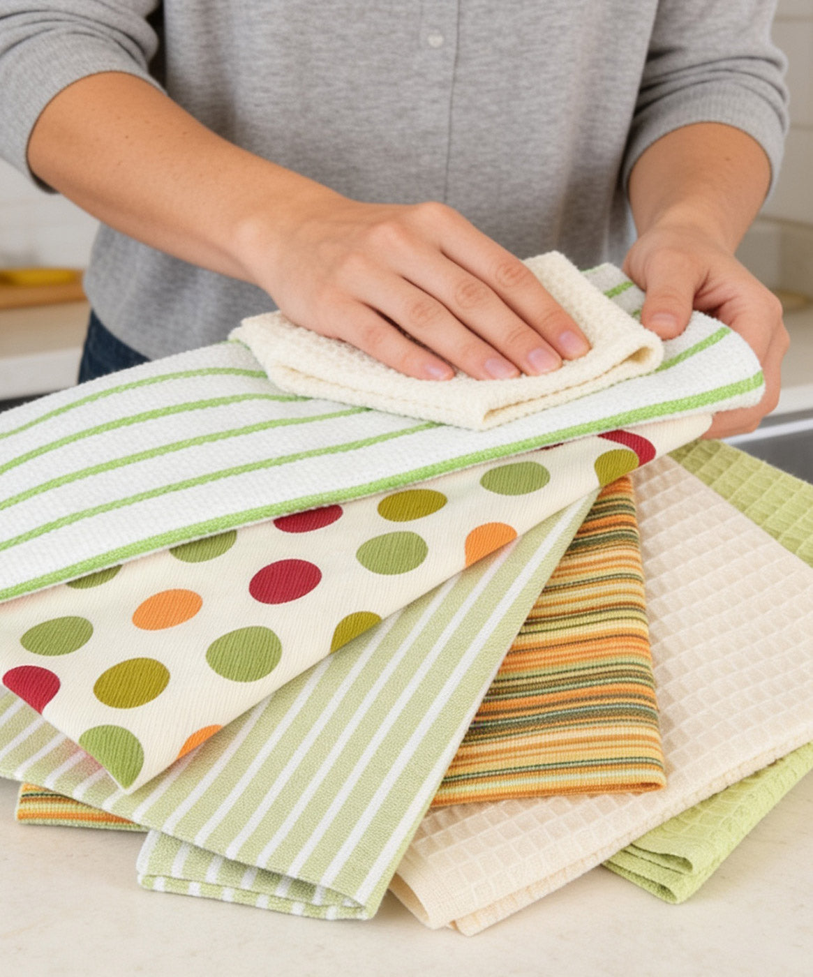 Soft Kitchen Towels (2 Rolls)