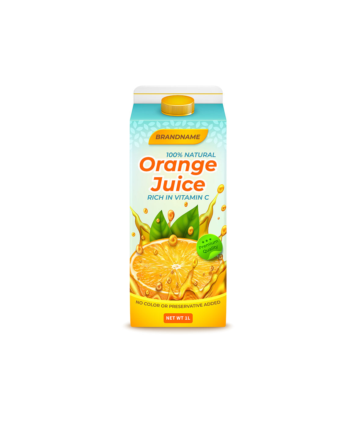 Premium Orange Juice 1L