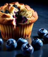 Fresh Blueberry Muffins (4 Pack)