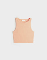 Cropped Fit Top - Orange