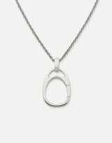 Footprint Pendant Necklace