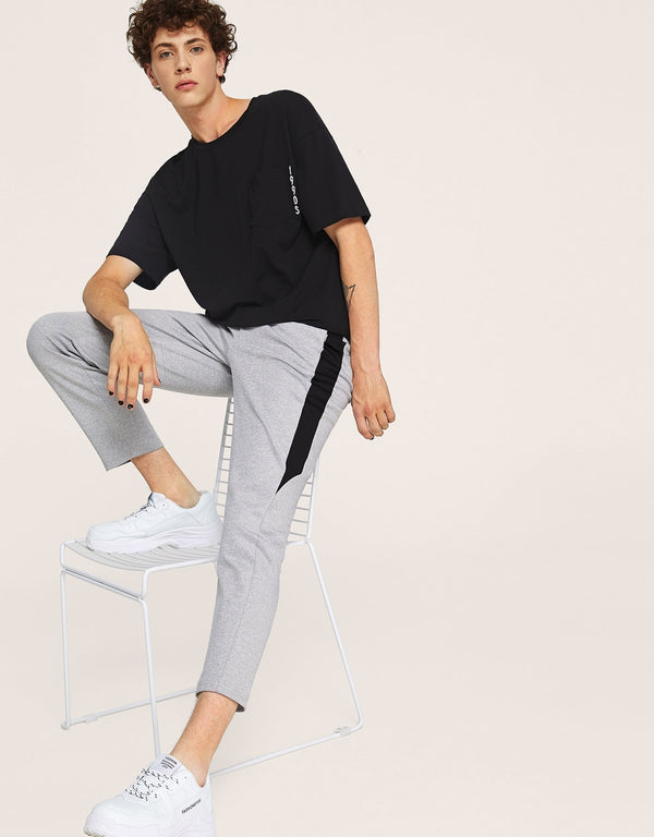 Men Grey Pants