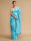 Woven Design Saree With Blouse
