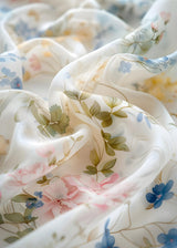 Premium Floral Cotton Poplin Fabric