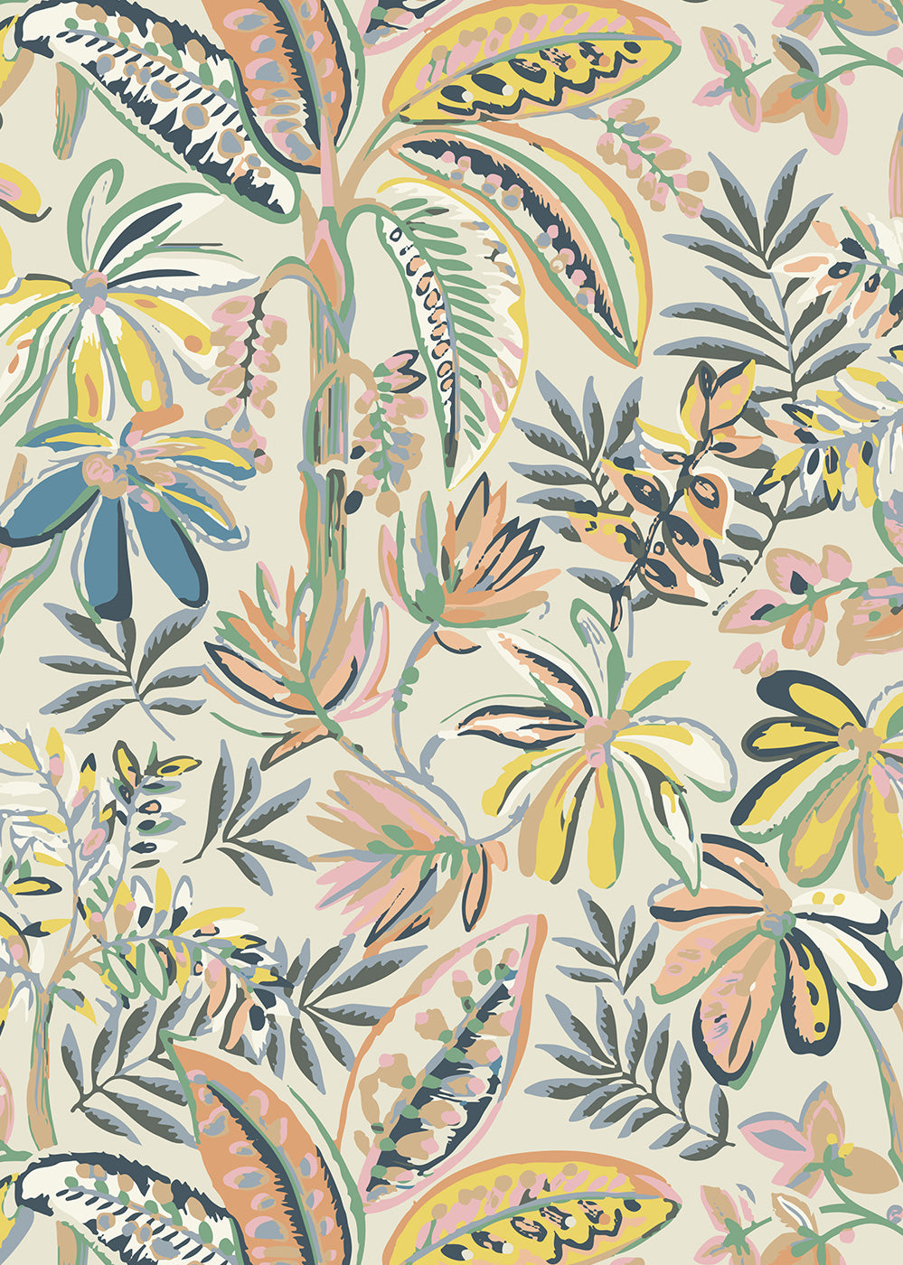 Tropical Viscose Lawn Fabric