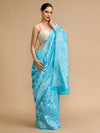 Woven Design Saree With Blouse