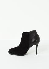 Camoscio Zip Heel Black